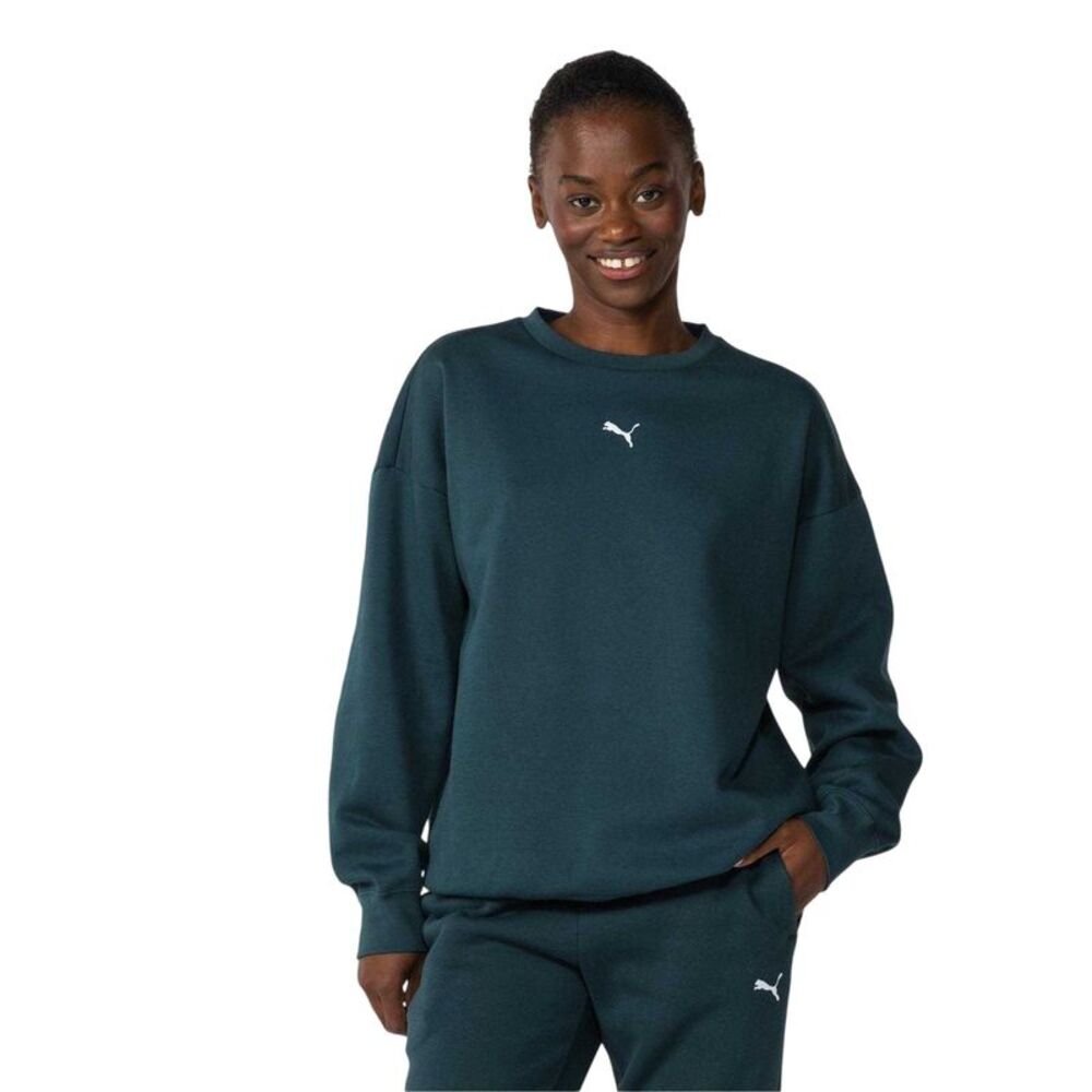 Puma Womens/Ladies Oversized Sweatshirt / Green